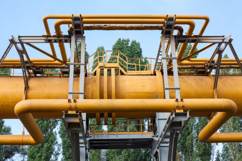 Modern Gas Line Installation