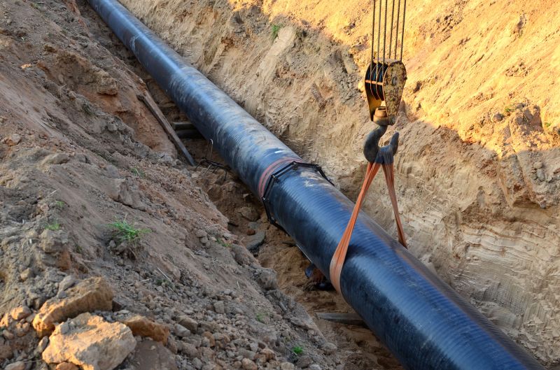 New Gas Line Installation